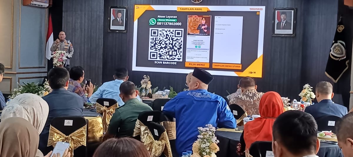 'Jogo Malang' Kini Tersedia di WhatsApp, Inovasi Baru Polresta Malang Kota