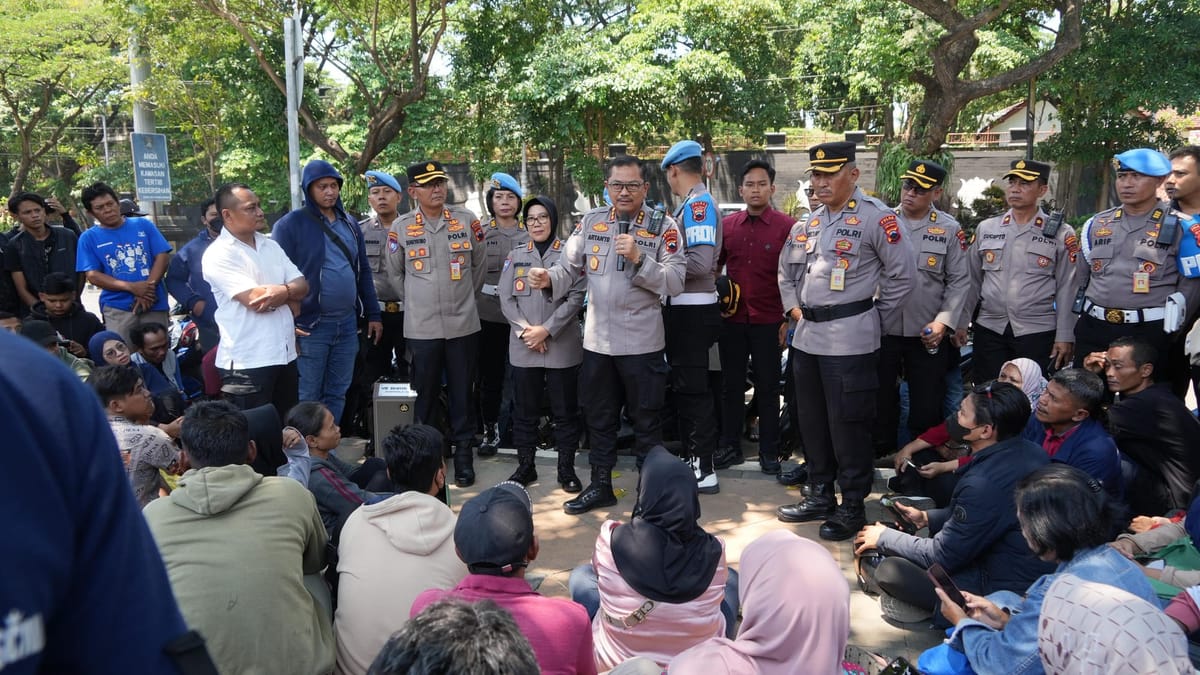 Aksi Brutal Kelompok Anarko di Subuh Hari, Polda Jateng Amankan 39 Pelaku