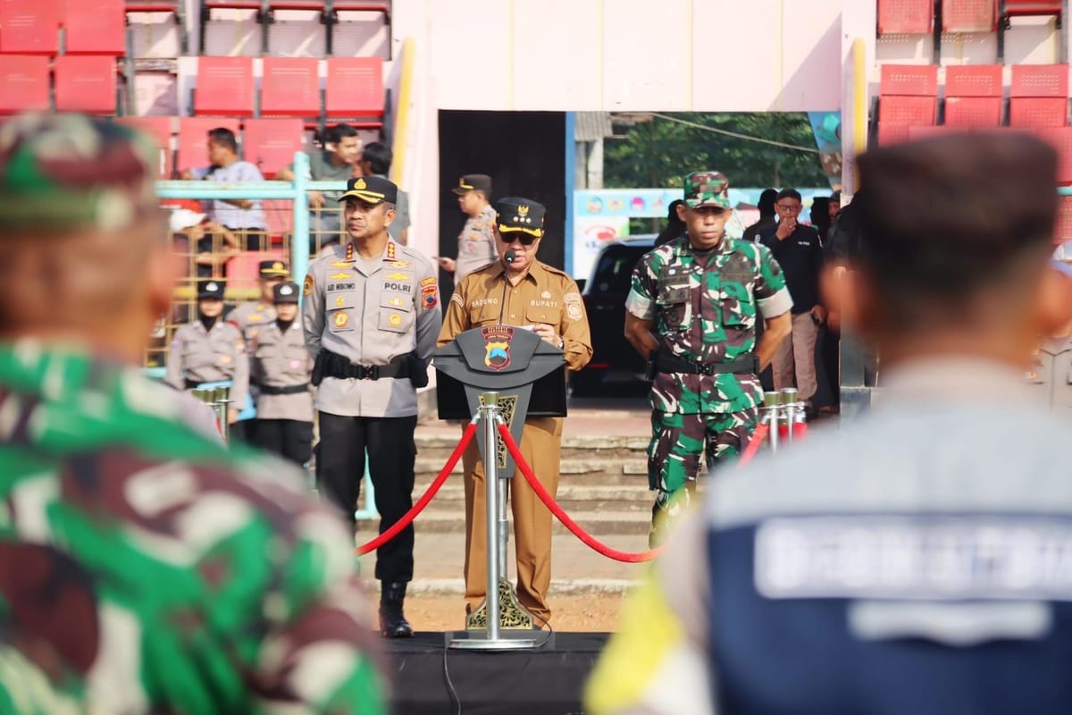 Apel Sinergitas Tiga Pilar Digelar untuk Jaga Kamtibmas di Banyumas