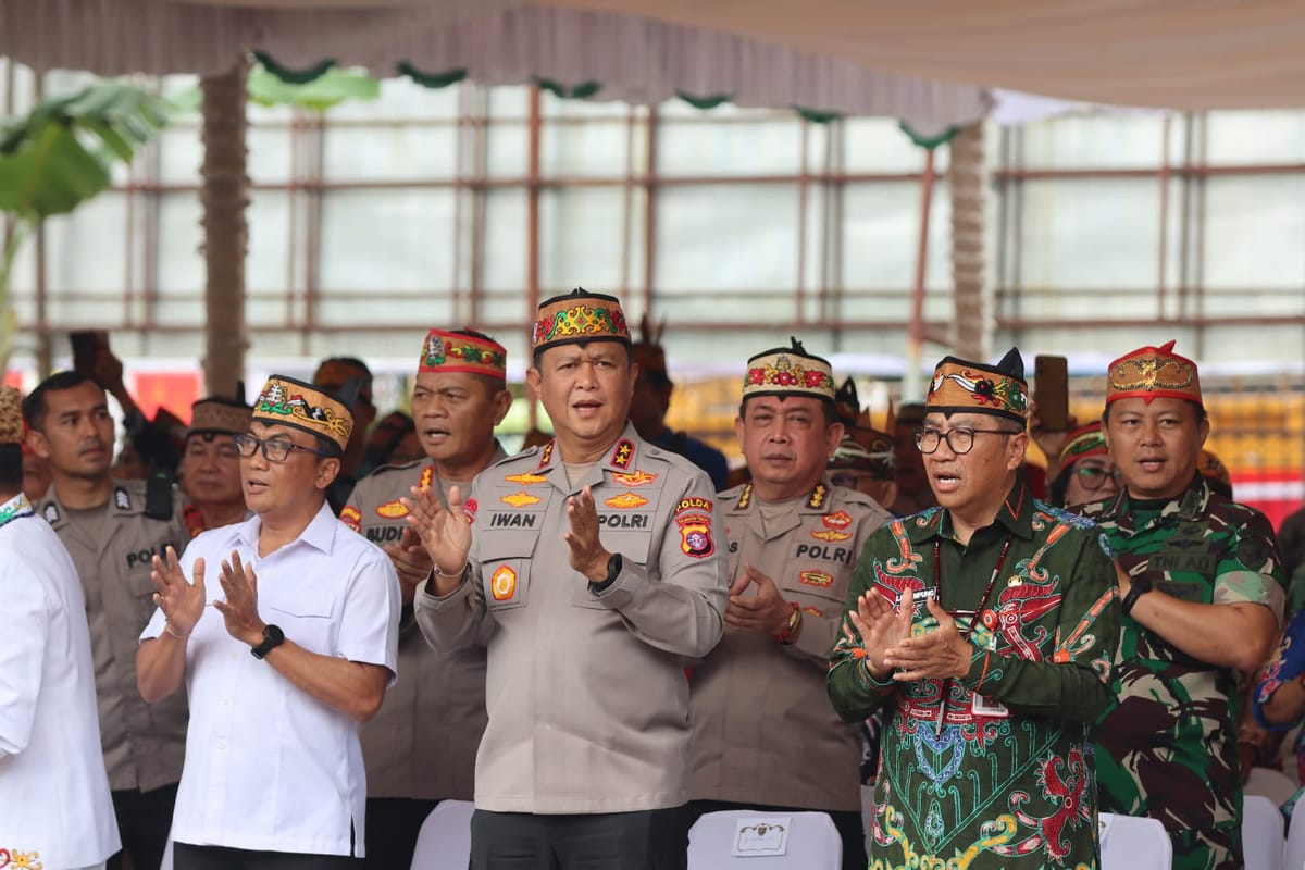 Apresiasi Pumpung Hai Borneo, Kapolda Kalteng Dorong Pelestarian Budaya Lewat Kegiatan Positif