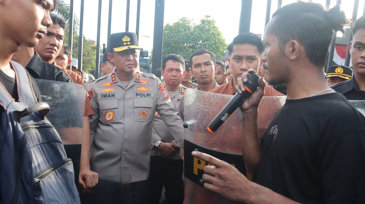 Arahan Kapolri Ditegaskan, Polda Kalteng Laksanakan Langkah Terukur Hadapi Aksi Anarkis
