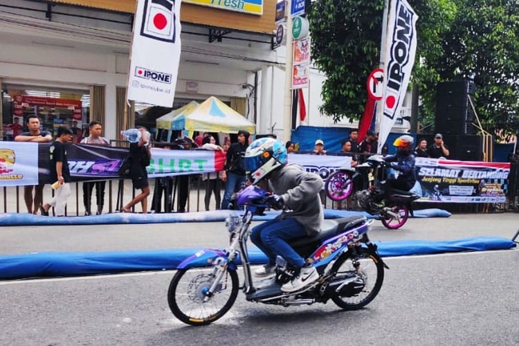 Banjarnegara Gelar Drag Bike IMI Jateng, Sinergi Polisi & Komunitas Cegah Balap Liar