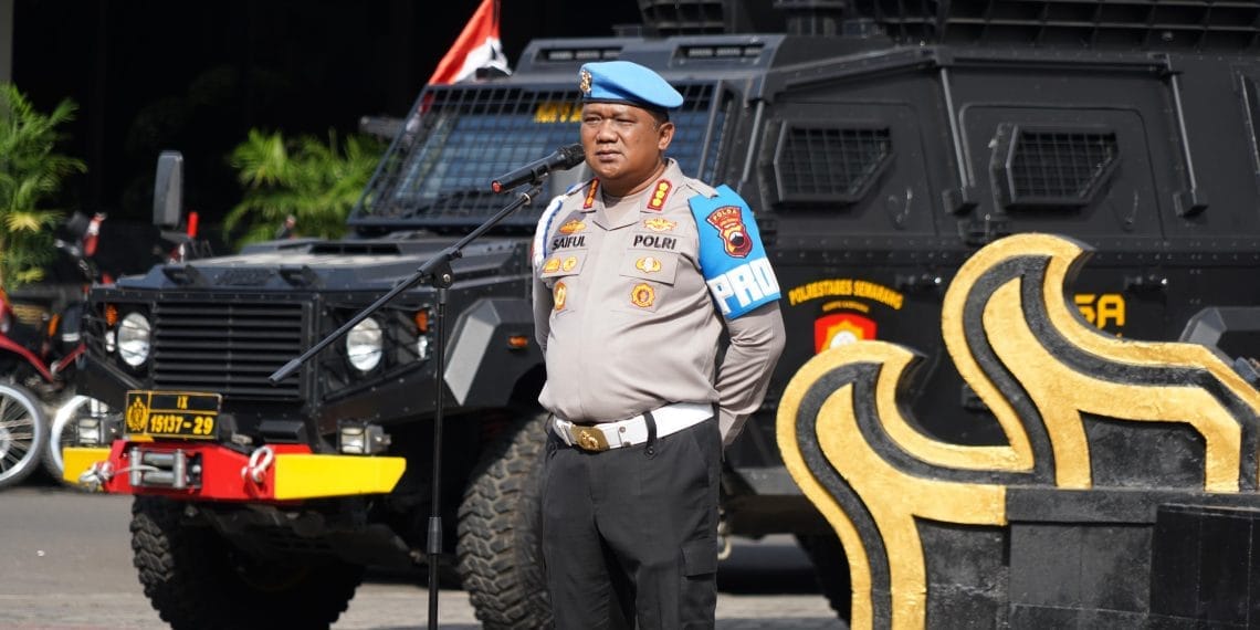 Bidpropam Polda Jateng Periksa Personel, Pastikan Pengamanan Aksi Berjalan Humanis