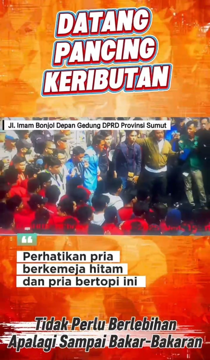 Dalang Kerusuhan Unjuk Rasa di Sumut Dikecam, Warga: Jangan Rusak Nama Daerah Kami