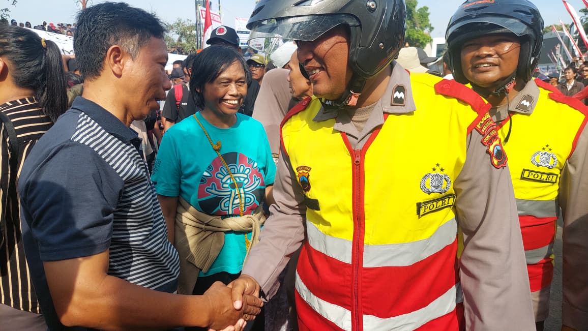 Demo di Pati, Polisi Lakukan Pendekatan Humanis Lewat Tim Negosiator