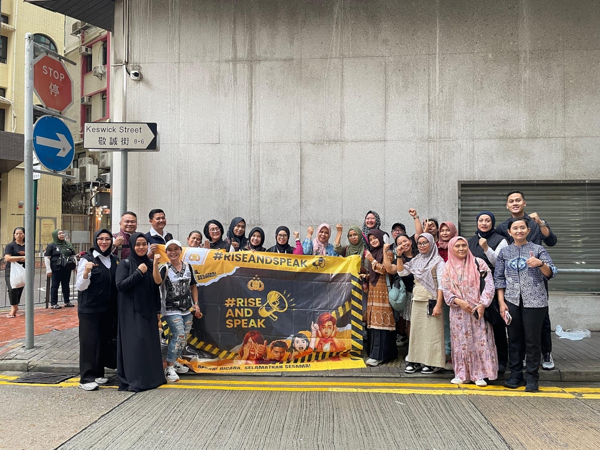 Dir PPA Bareskrim Polri Temui PMI di Hong Kong, Dengarkan Aspirasi dan Beri Edukasi Hukum