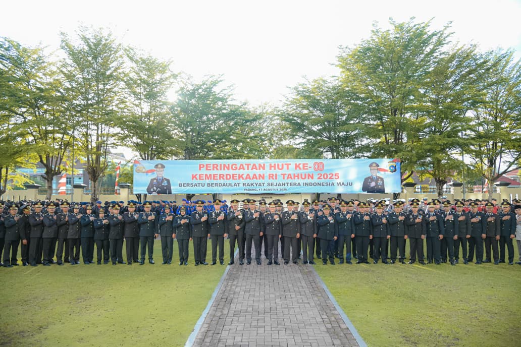 Dirgahayu RI ke-80! Wakapolda Sumbar Tegaskan Polri Siap Berperan dalam Pembangunan Bangsa