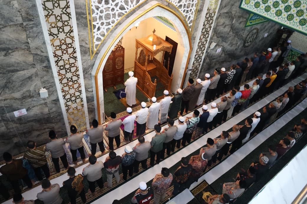 Doa dan Shalat Ghaib Warnai Duka Polda Kalsel atas Kepergian Affan Kurniawan