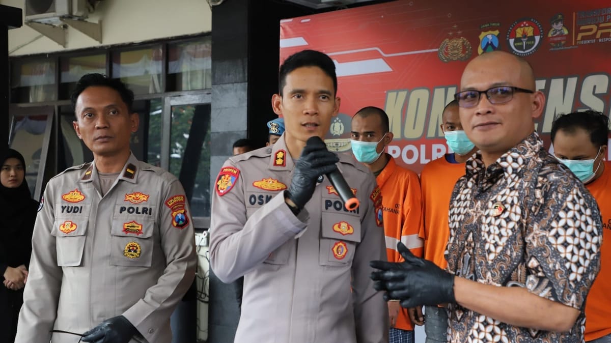 Dua Pencuri Motor Dibekuk Polisi di Malang