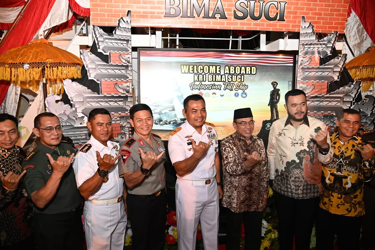 Geladak KRI Bima Suci Jadi Simbol Sinergitas Kebangsaan dan Diplomasi Maritim
