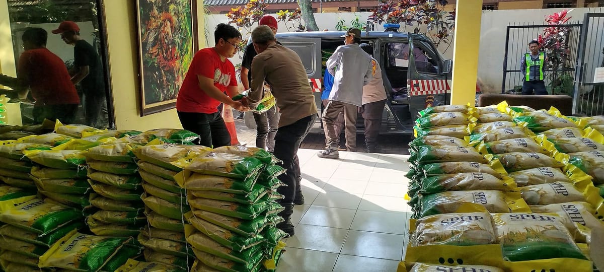 Gerakan Pangan Murah Dioptimalkan, Polresta Malang Kota Libatkan Bhabinkamtibmas