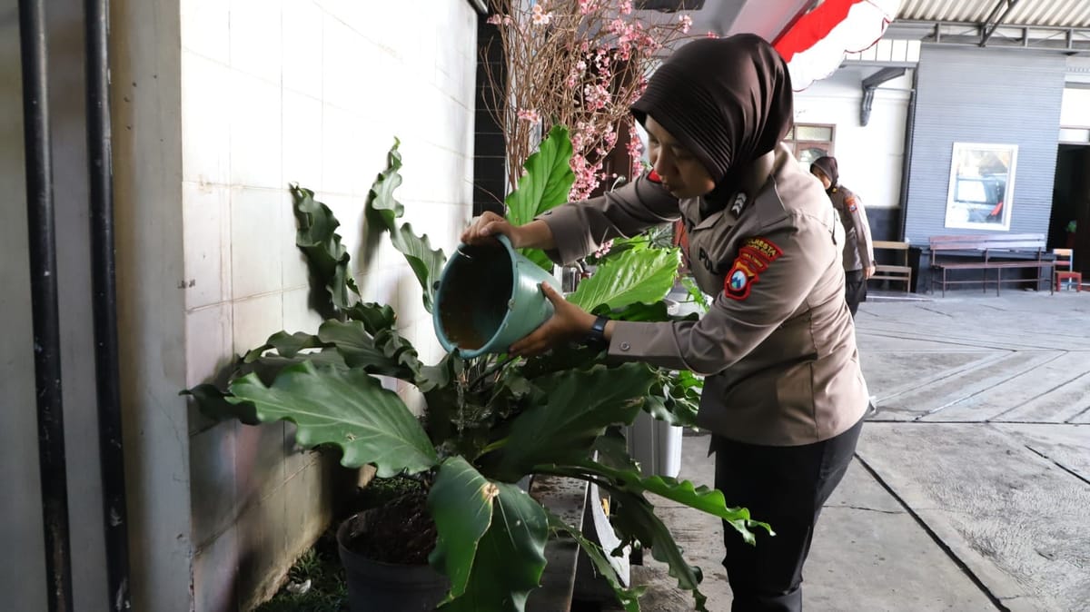 HUT ke-77 Polwan, Polresta Malang Kota Pererat Kerukunan Lewat Kegiatan Religi