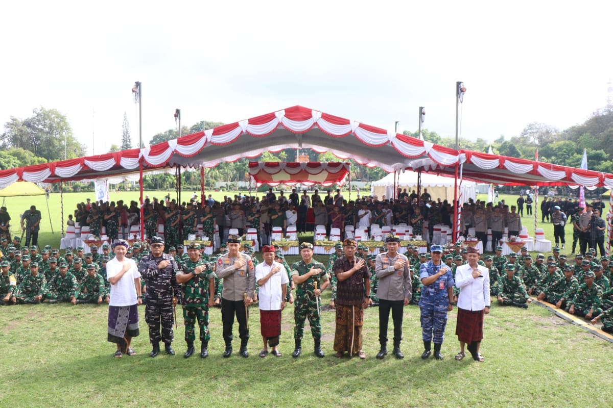 HUT ke-80 RI Semakin Semarak, Puluhan Sekaa Gong Berlaga di Lomba Baleganjur