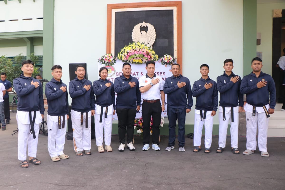 Kapolda Bali Hadiri Pembukaan Tournament Mandiri Series Taekwondo Championship 2025