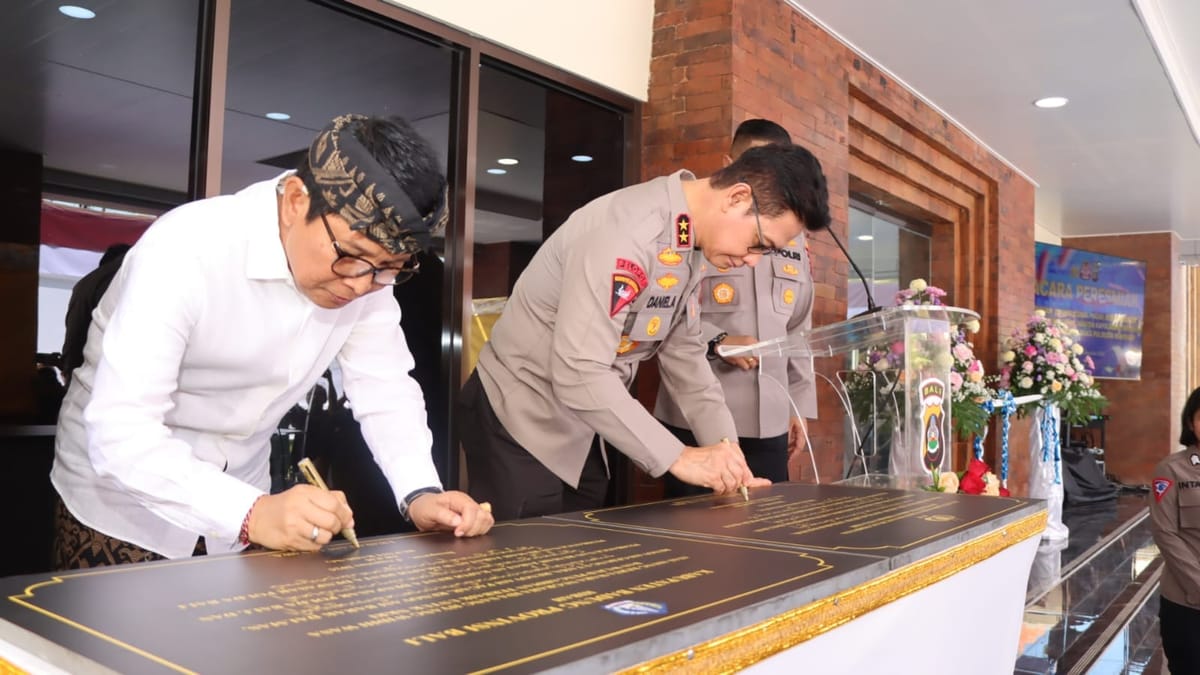 Kapolda Bali Resmikan Wajah Baru Polresta Denpasar: Dorong Peningkatan Kinerja dan Pelayanan