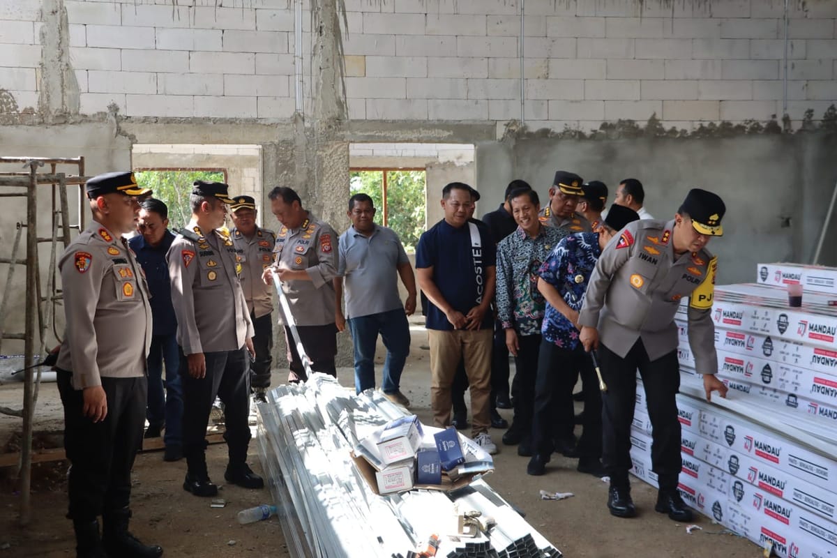 Kapolda Kalteng Cek Langsung Kesiapan SPPG di Barito Utara