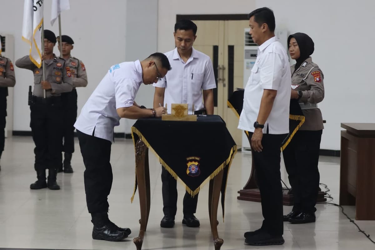 Kapolda Kalteng Hadiri Pengukuhan PBVSI: Dorong Pembinaan Atlet Sejak Dini