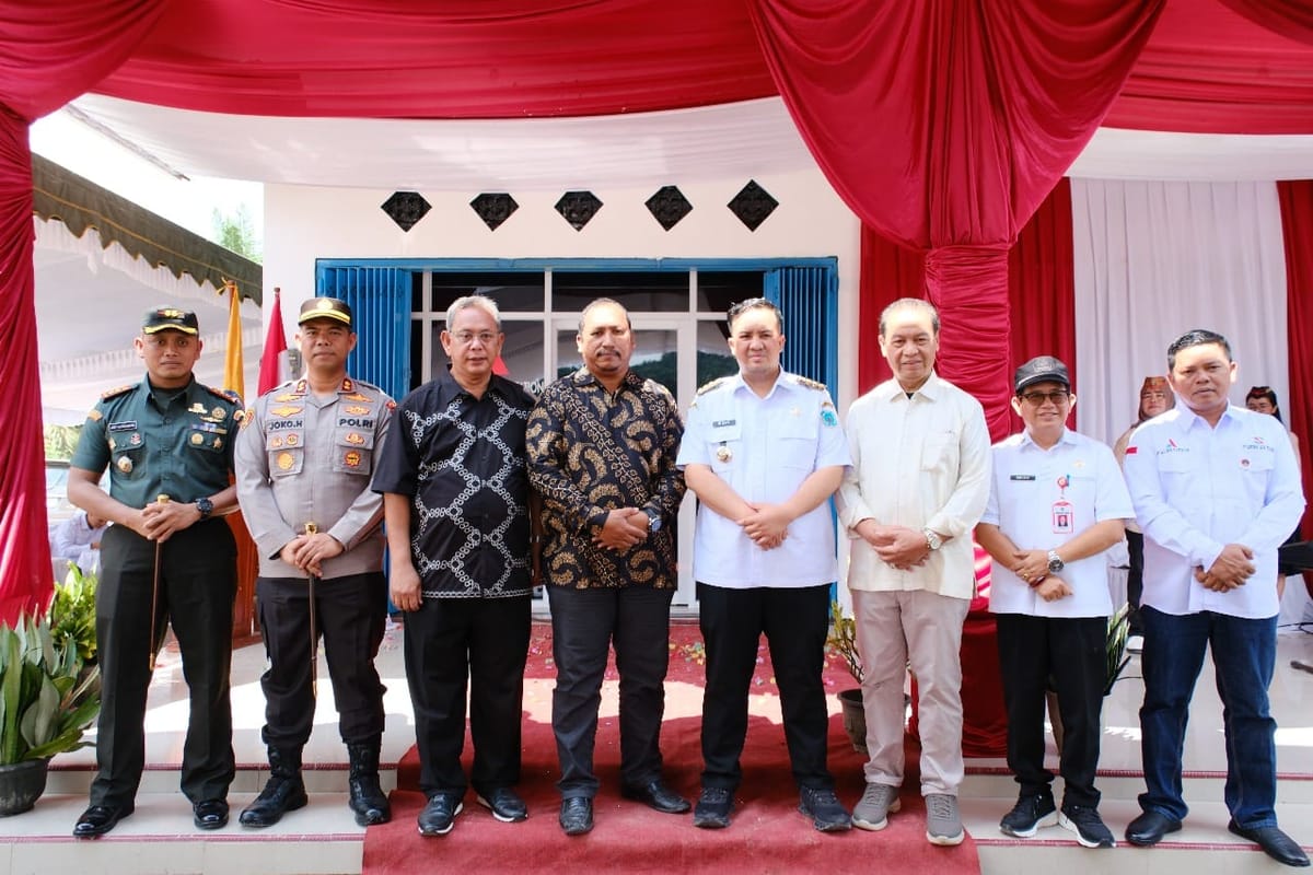 Kapolres Lamandau Hadiri Peresmian PT. Aji Jaya Plantation dan PT. Santoso Jaya Persada