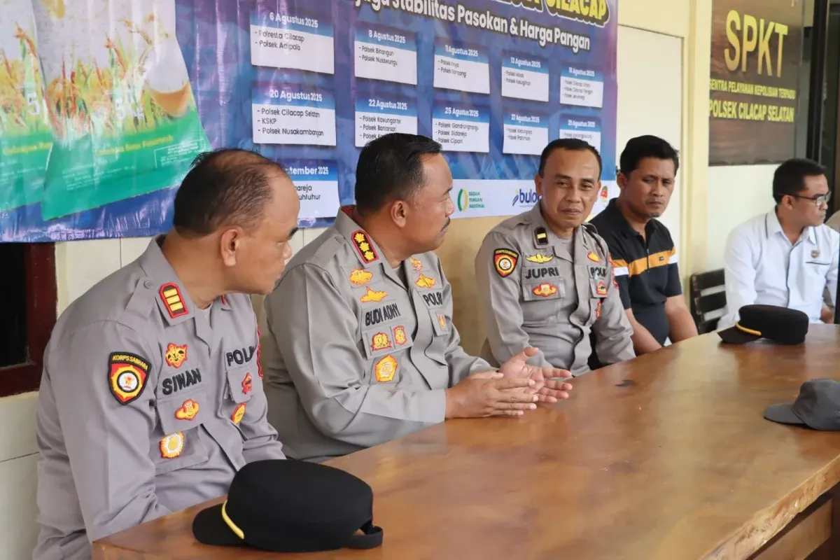 Kapolresta Cilacap Ingatkan Anggota Saat Kunker: Utamakan Pelayanan Publik