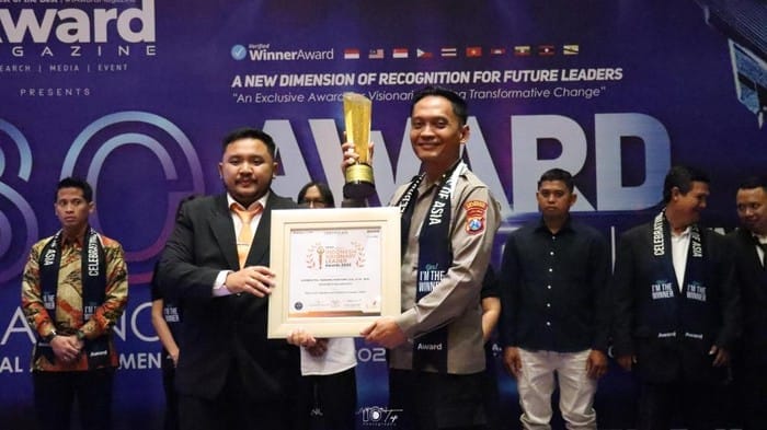 Kapolresta Malang Kota Sabet Inspiring Professional and Leadership Award 2025 di Ajang ASEAN Choice