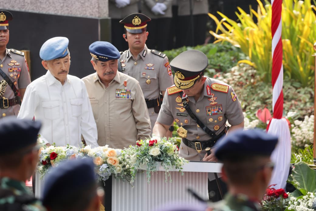 Kapolri Resmikan Patung M. Jasin, Wujud Penghargaan untuk Polisi Istimewa
