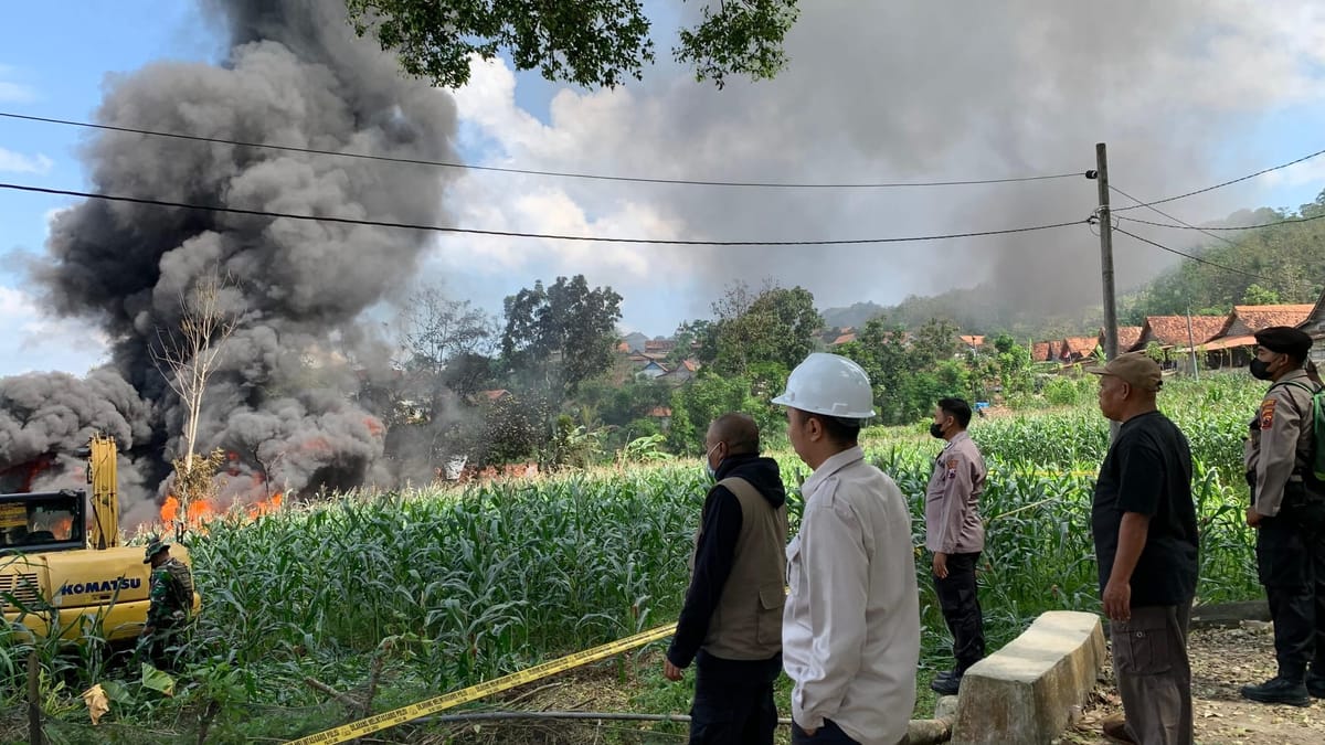 Kebakaran Sumur Minyak di Blora, Tiga Orang Tewas dan Dua Dirawat Akibat Luka Bakar