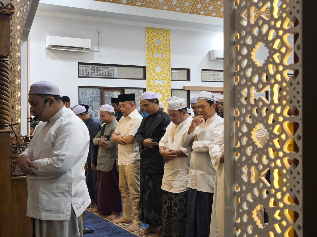 Masjid Natabel Jannah Gelar Syukuran, Sambut Pendiri yang Dilantik sebagai Wakapolri