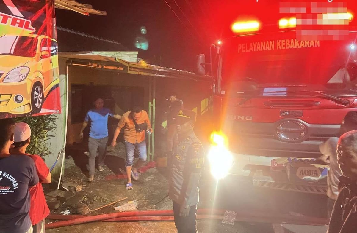 Obat Nyamuk Diduga Jadi Pemicu Kebakaran, 1 Rumah Hangus