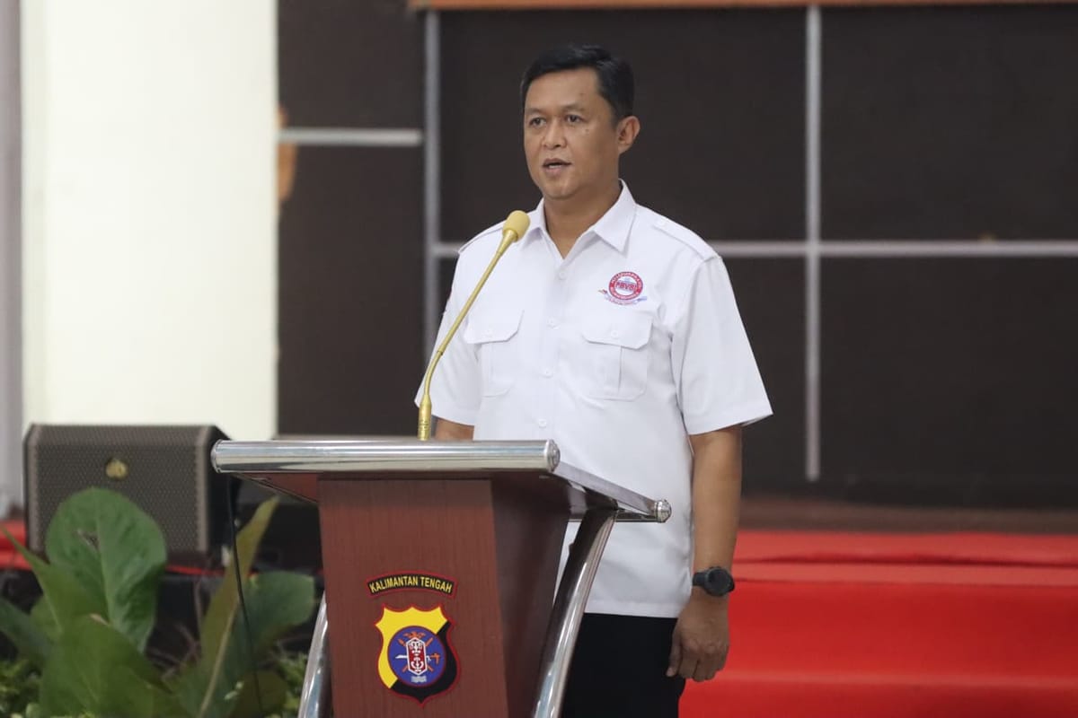Pelantikan Pengurus PBVSI Kalteng, Kapolda Harap Voli Kalteng Semakin Maju
