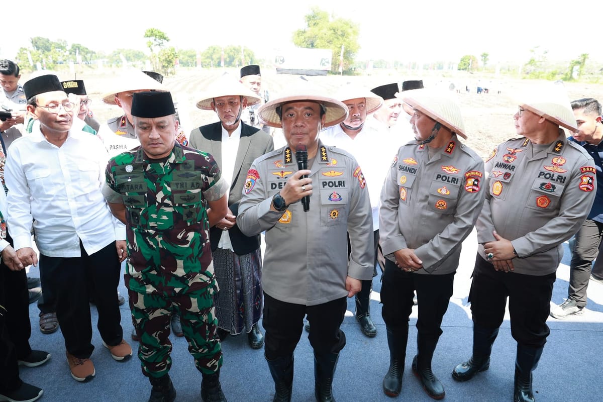 Penanaman Jagung Bersama Ponpes, Benteng Ketahanan Pangan di Tengah Tantangan Nasional