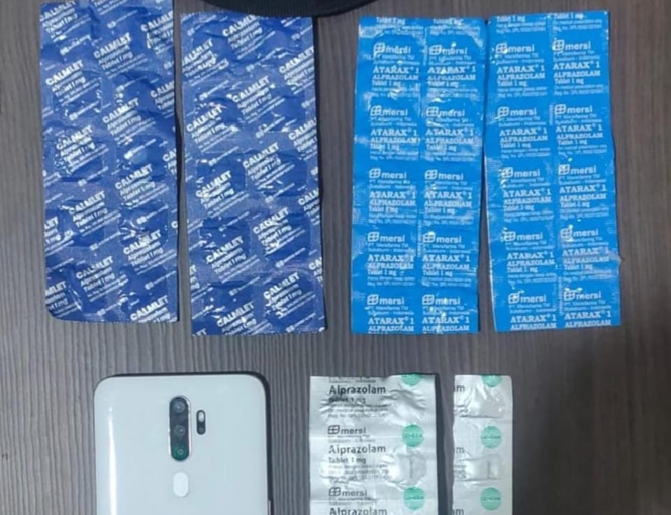 Pengedar Psikotropika di Banyumas Dibekuk, Polisi Sita Puluhan Butir Alprazolam