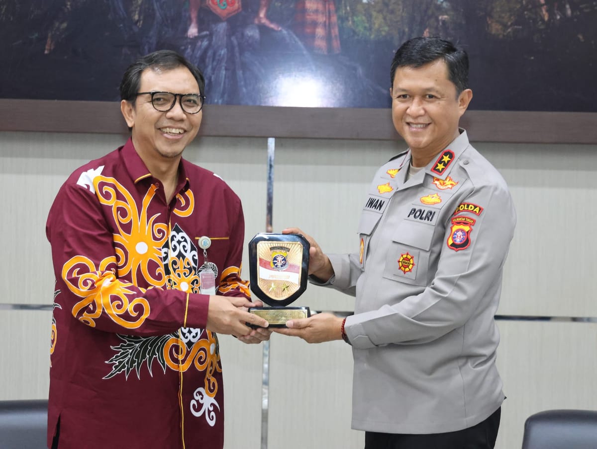 Perkuat Sinergi, Kapolda Kalteng Sambut Audiensi Kepala Perwakilan Bank Indonesia