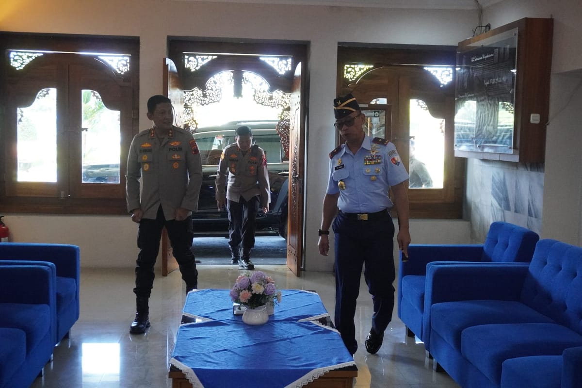 Perkuat Sinergitas, Kapolda Jateng dan Danlanud Adi Soemarmo Komit Jaga Kondusifitas Wilayah