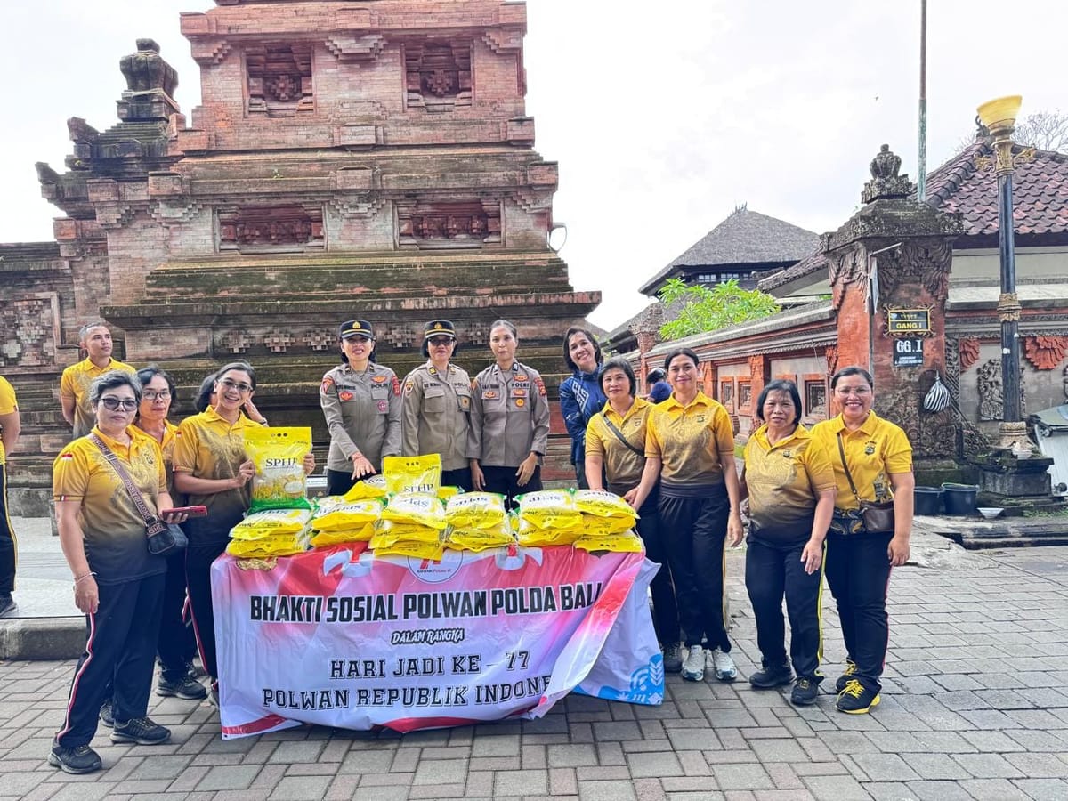 Polda Bali Gelar Pangan Murah untuk Stabilisasi Harga Beras SPHP