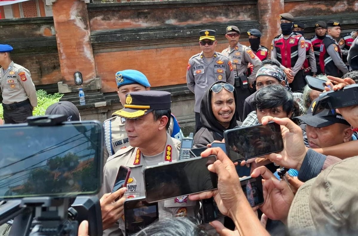 Polda Bali Tindak Tegas, Amankan 22 Pendemo Usai Aksi Anarkis