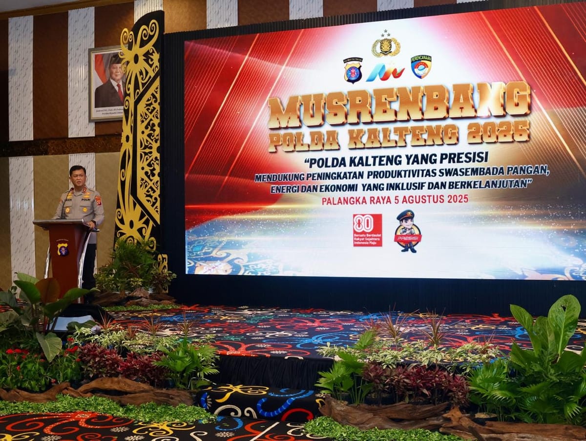 Polda Kalteng Gelar Musrenbang 2025, Kapolda Tegaskan Komitmen Pelayanan Publik Berbasis RESPEK