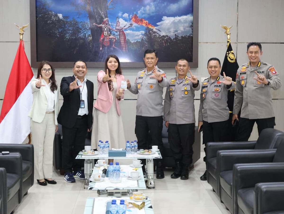 Polda Kalteng Terima Kunjungan Bank Mandiri Palangka Raya, Jalin Sinergi Lebih Erat