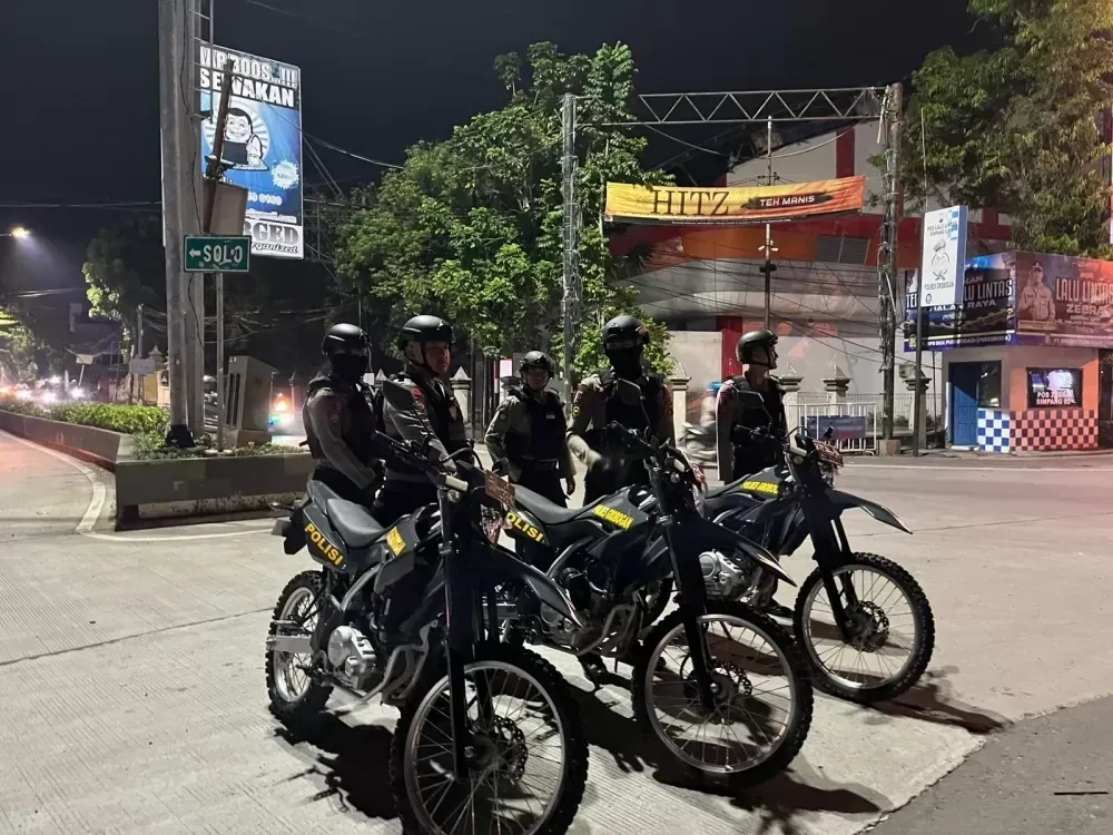 Polisi Grobogan Gencarkan Patroli untuk Jaga Kondusivitas Wilayah