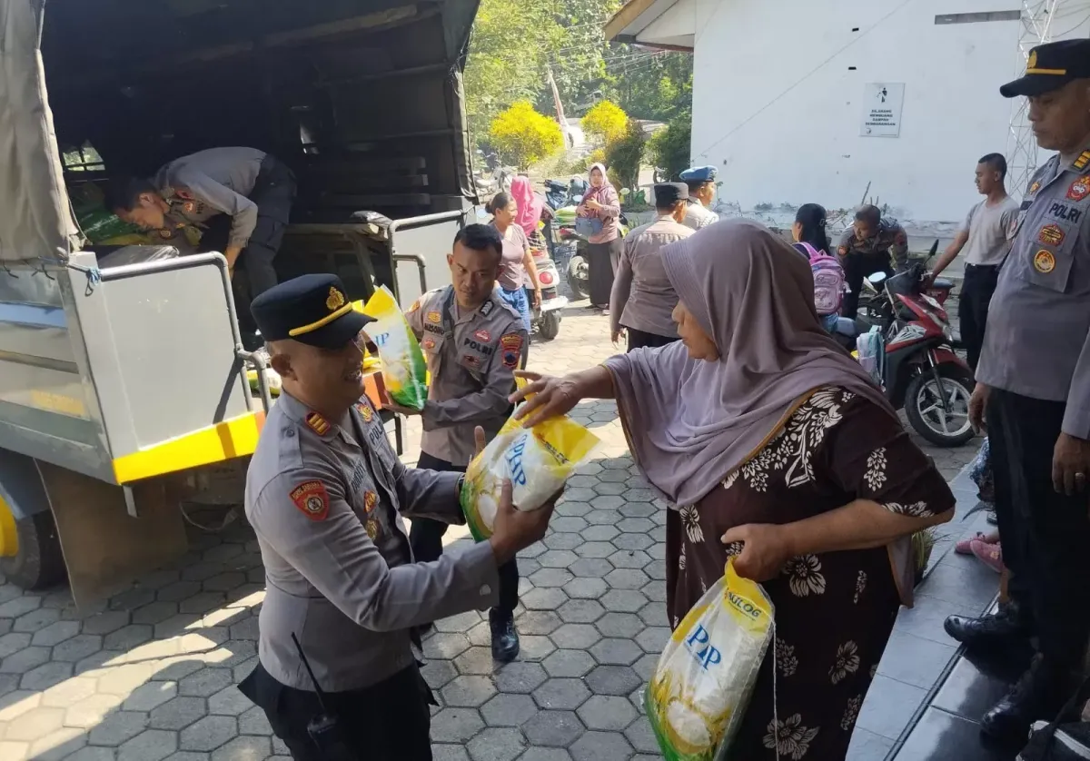 Polres Grobogan Lanjutkan Gerakan Pangan Murah, Simak Lokasi Berikutnya