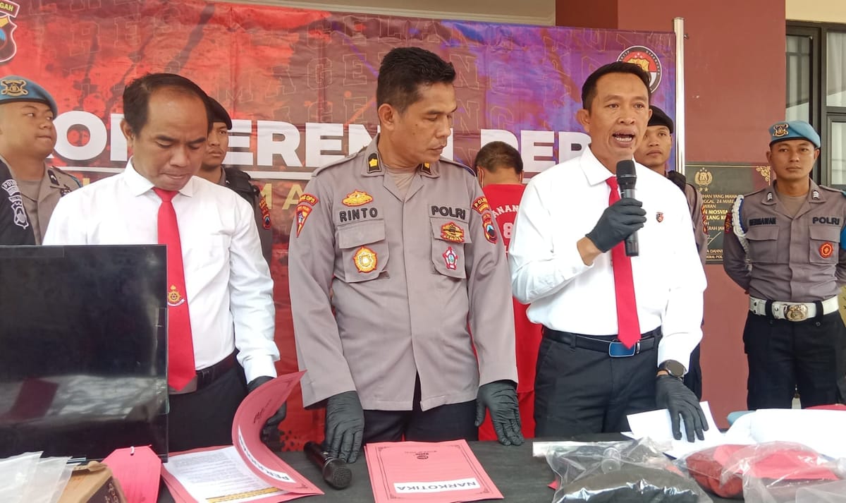 Polres Magelang Kota Berhasil Ungkap Kasus Penyalahgunaan Narkoba