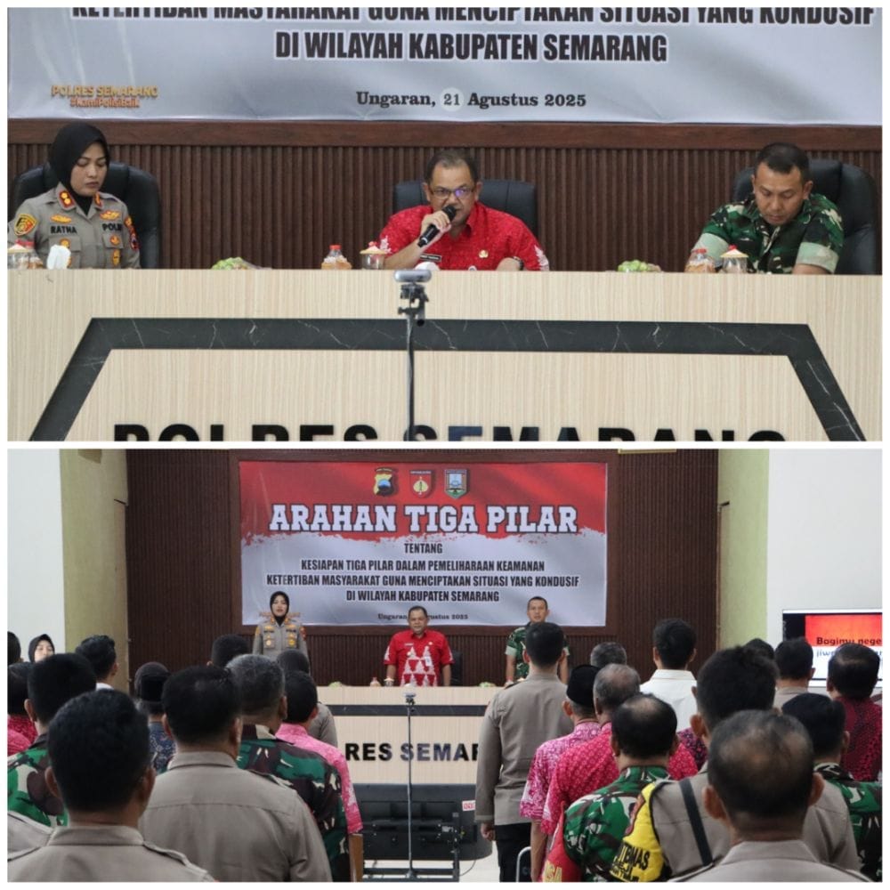Polres Semarang Gelar Arahan Kamtibmas, Perkuat Sinergi Tiga Pilar Jaga Keamanan
