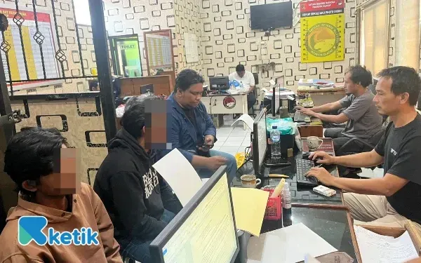 Polresta Cilacap Tangkap Dua Pengedar Sabu dari Banyumas di Wilayah Kesugihan