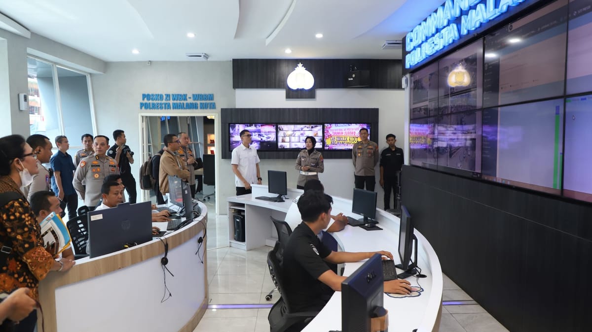 Polresta Malang Kota Jadi Lokasi Monitoring Tim RBP Mabes Polri