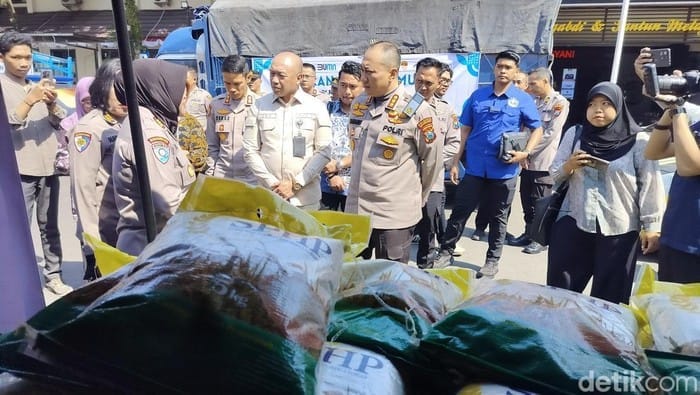 Polresta Malang Kota Salurkan 84,5 Ton Beras Lewat Gerakan Pangan Murah