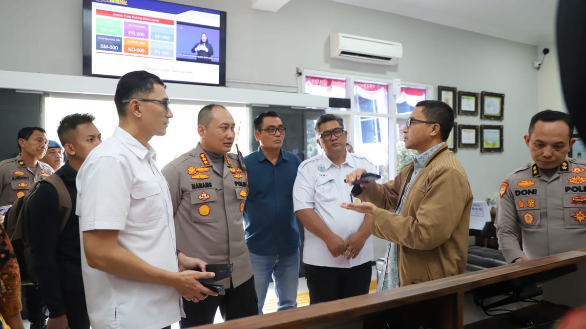 Polresta Malang Kota Tampilkan Terobosan Layanan Saat Dikunjungi Mabes Polri