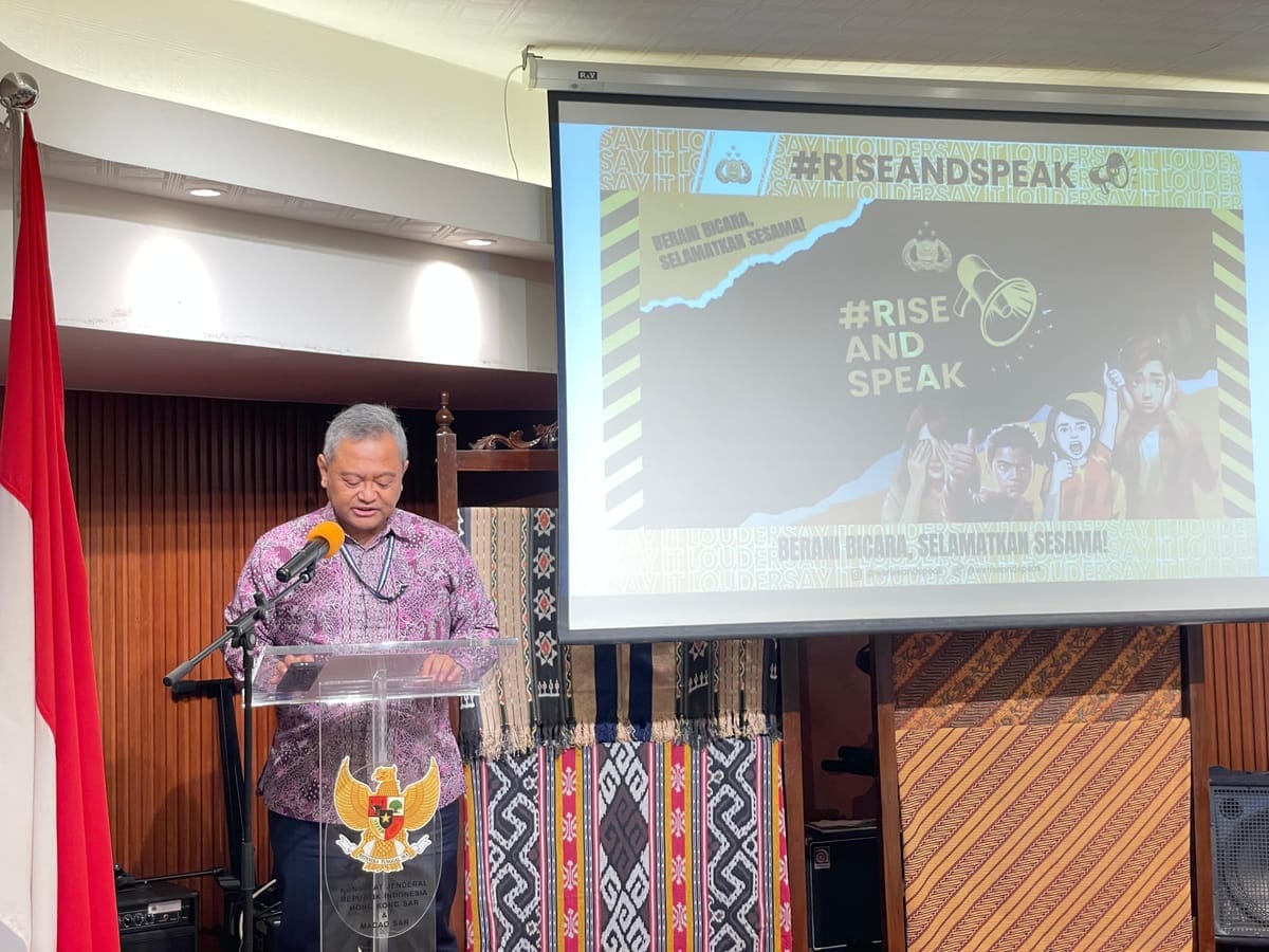 Rise and Speak di Hong Kong Upaya Polri Bersama Lindungi Pekerja Migran dari Eksploitasi dan Kekerasan