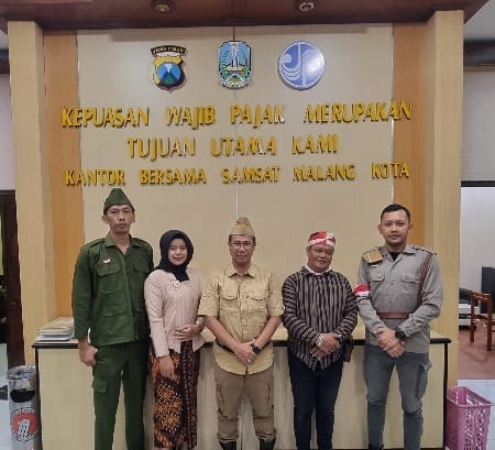 Samsat Kota Malang Rayakan HUT RI ke-80 dengan Busana Bertema Kemerdekaan