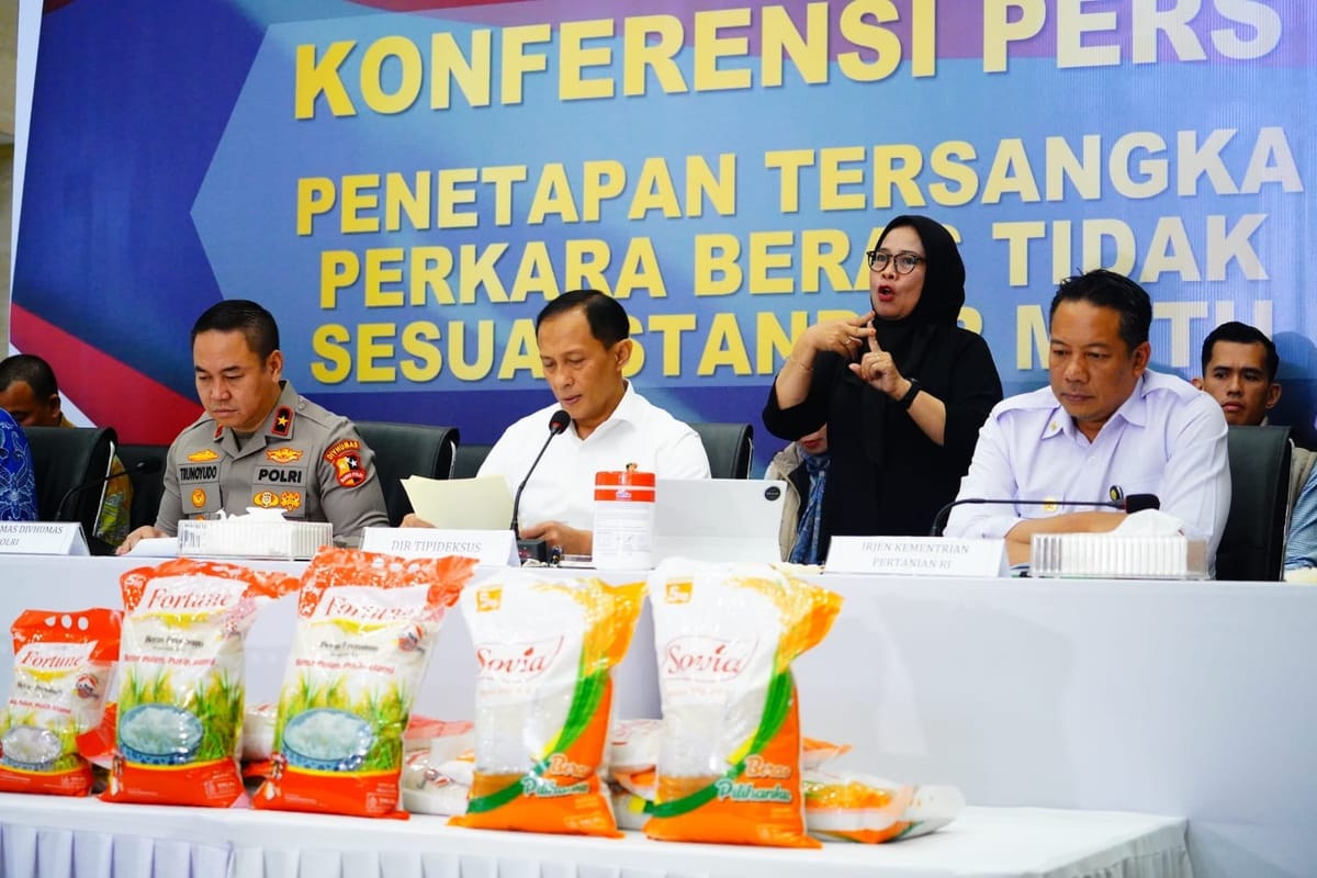 Satgas Pangan Polri Bongkar Dugaan Penipuan Beras Premium, 3 Pimpinan PT. PIM Terlibat