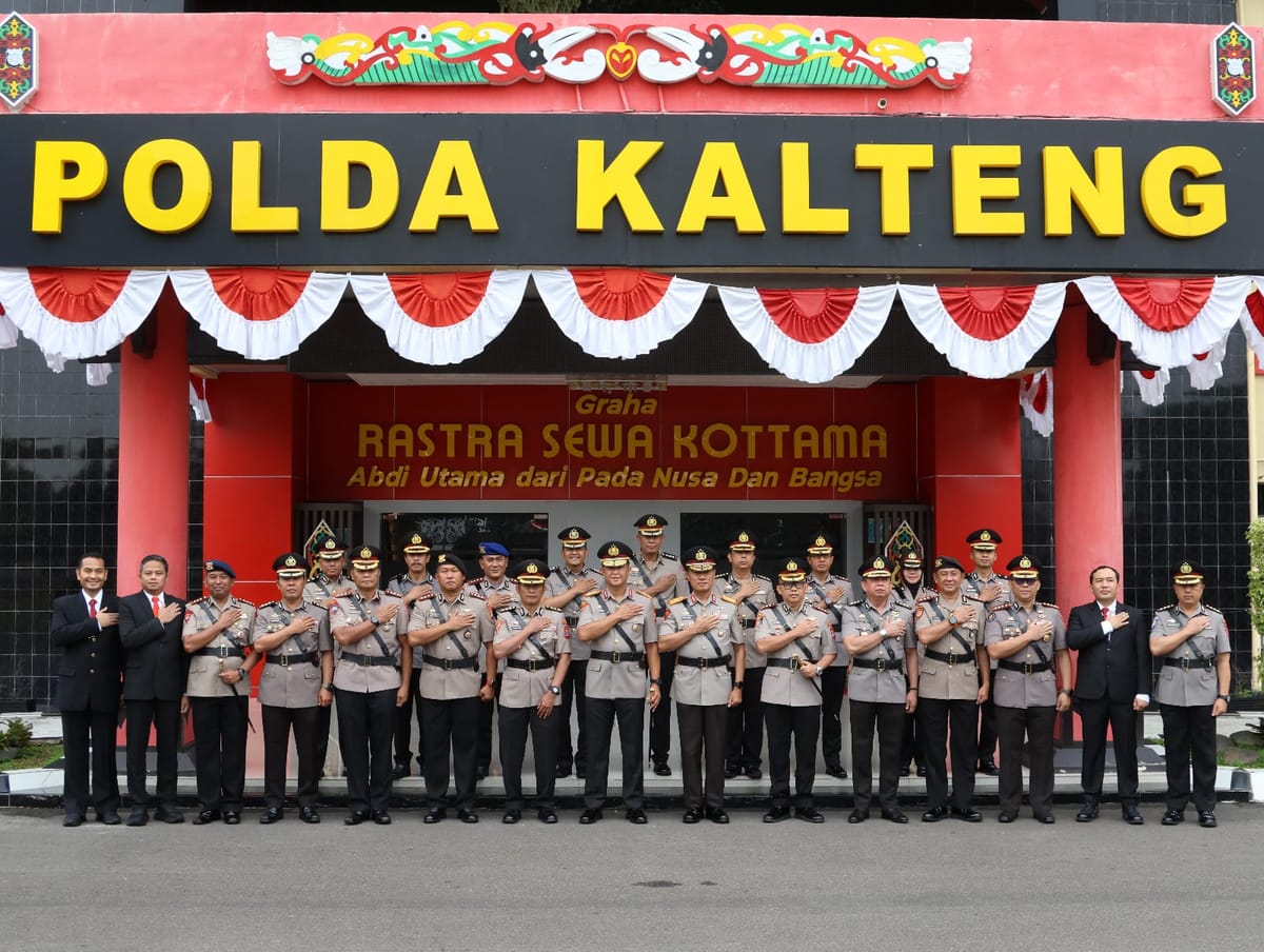 Semangat Hari Juang Polri, Polda Kalteng Tunjukkan Dedikasi Lewat Upacara