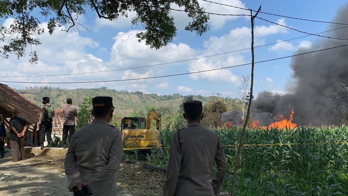 Sumur Minyak di Blora Terbakar, Tiga Korban Meninggal dan Dua Alami Luka-luka